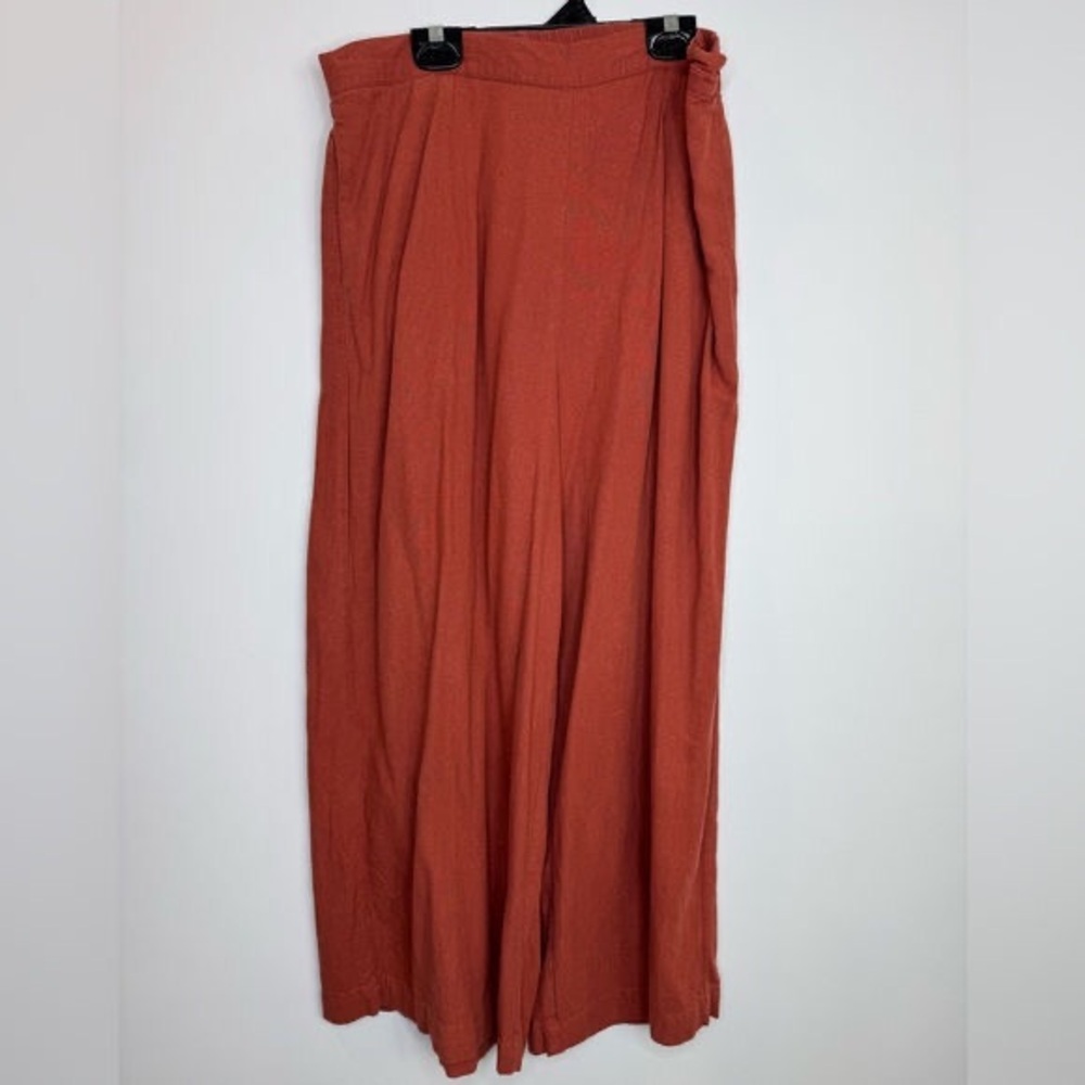 Elegant Rust Maxi Skirt